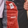 ROCCO - Black Pinstripe Double Breasted Blazer - Image 5