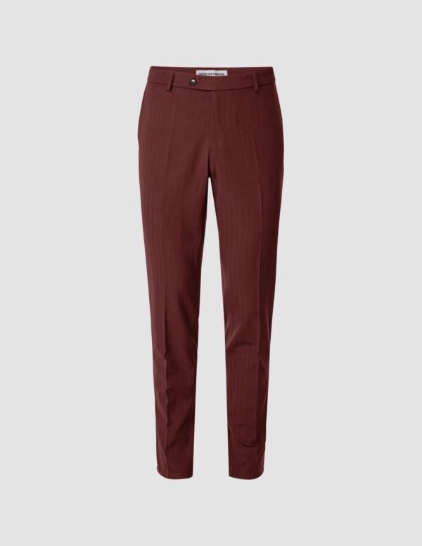 Essential Suit Pants Regular Mahogany - Image 6