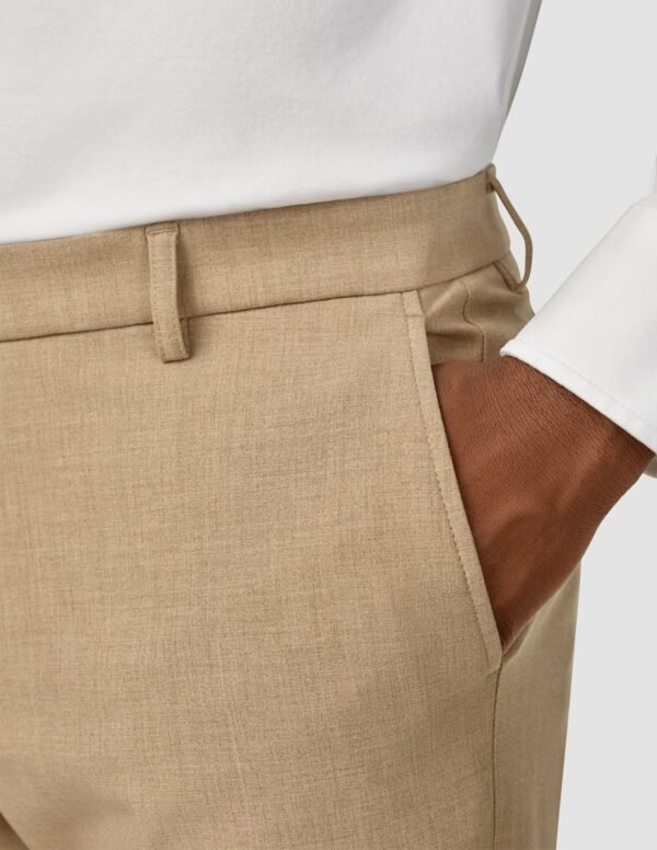 Essential Suit Pants Regular Sand Grain - Image 7